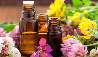 essentiële oliën met zuiveringszout voor penisvergroting